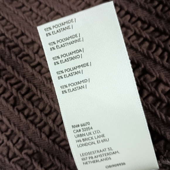 NWOT Free People Gabby Midi Sweater Seamless Dress in Brown 🤎 Size M/L $198 - Picture 7 of 7